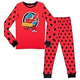 Miraculous Ladybug Little Girls Pajama Shirt & Pajama Pants Set Red 6X
