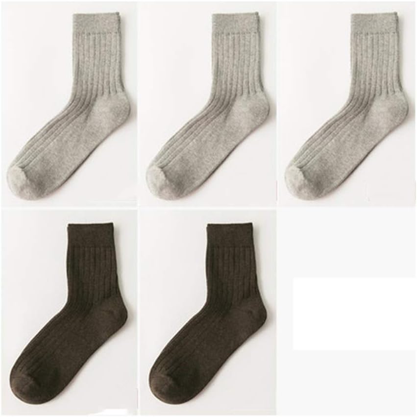 消臭効果 混合色のスーツでコットンソックスメンズ冬の厚い春と秋のスポーツ綿の靴下5ペア Lxmsp 舗 B Color 消臭効果 混合色のスーツでコットンソックスメンズ冬の厚い春と秋のスポーツ綿の靴下5ペア Lxmsp 舗 B Color