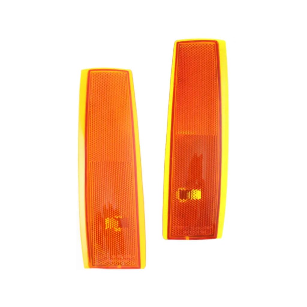 For GMC C/K 10 Truck/Suburban/Yukon Side Marker Light Assembly Unit 1988 89 90 91 92 1993 Driver and Passenger Side | Pair | GM2550141 + GM2551141