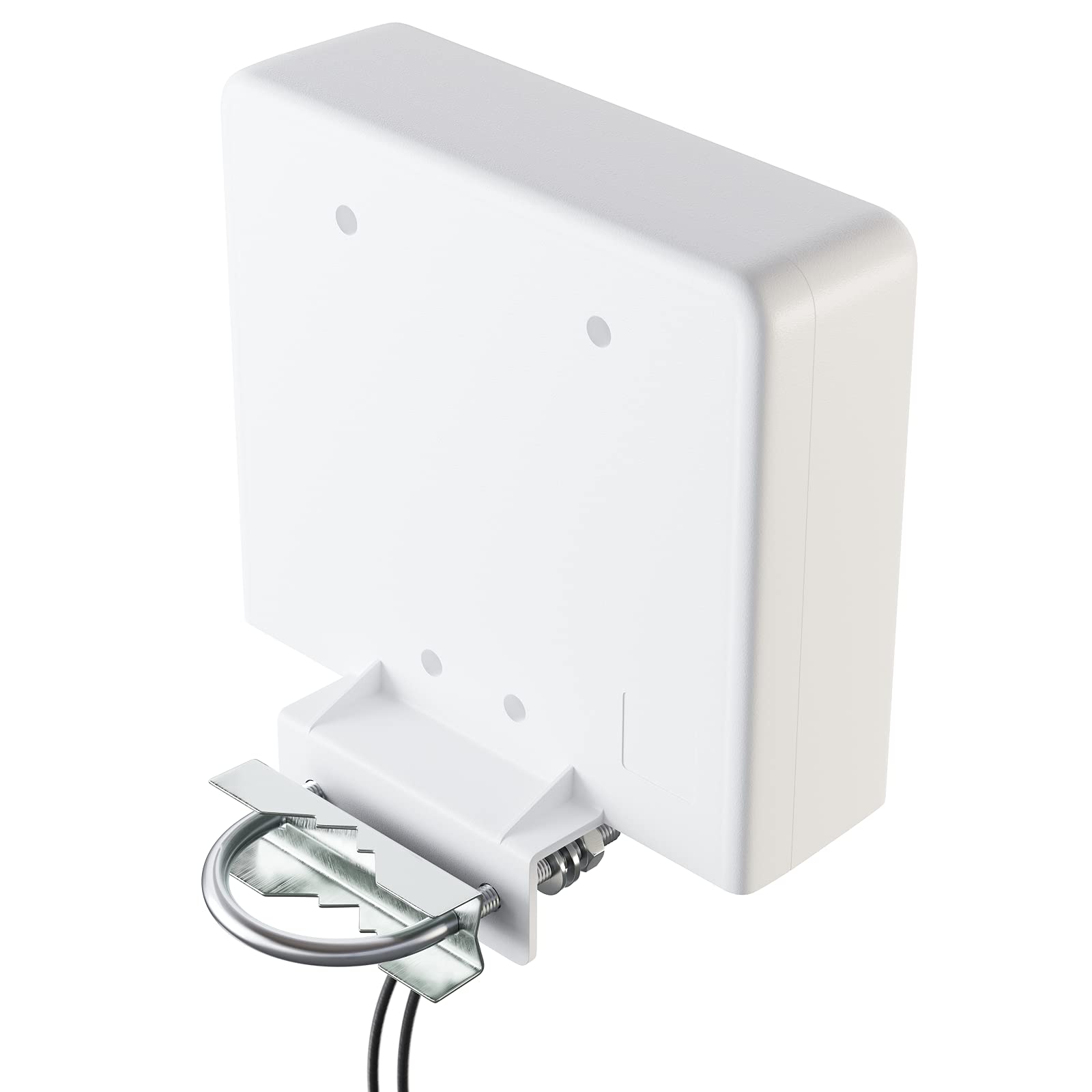5G LTE Antenne Außenantenne Xoro 2348 Multiband Duo Antenne 5G / 4G / 3G MiMo 2X 9 dBi max. Verstärkung Wetterfest Outdoor für LTE Router mit SMA Anschluss für alle Netze 690-3800 MHz