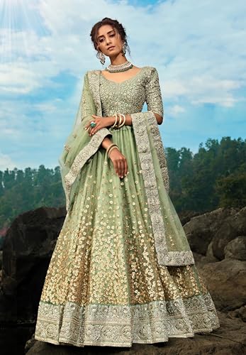 Indian Ready to wear Lehenga Choli for Women Flared Party Night with Stitched Blouse (DV-VOL4)2