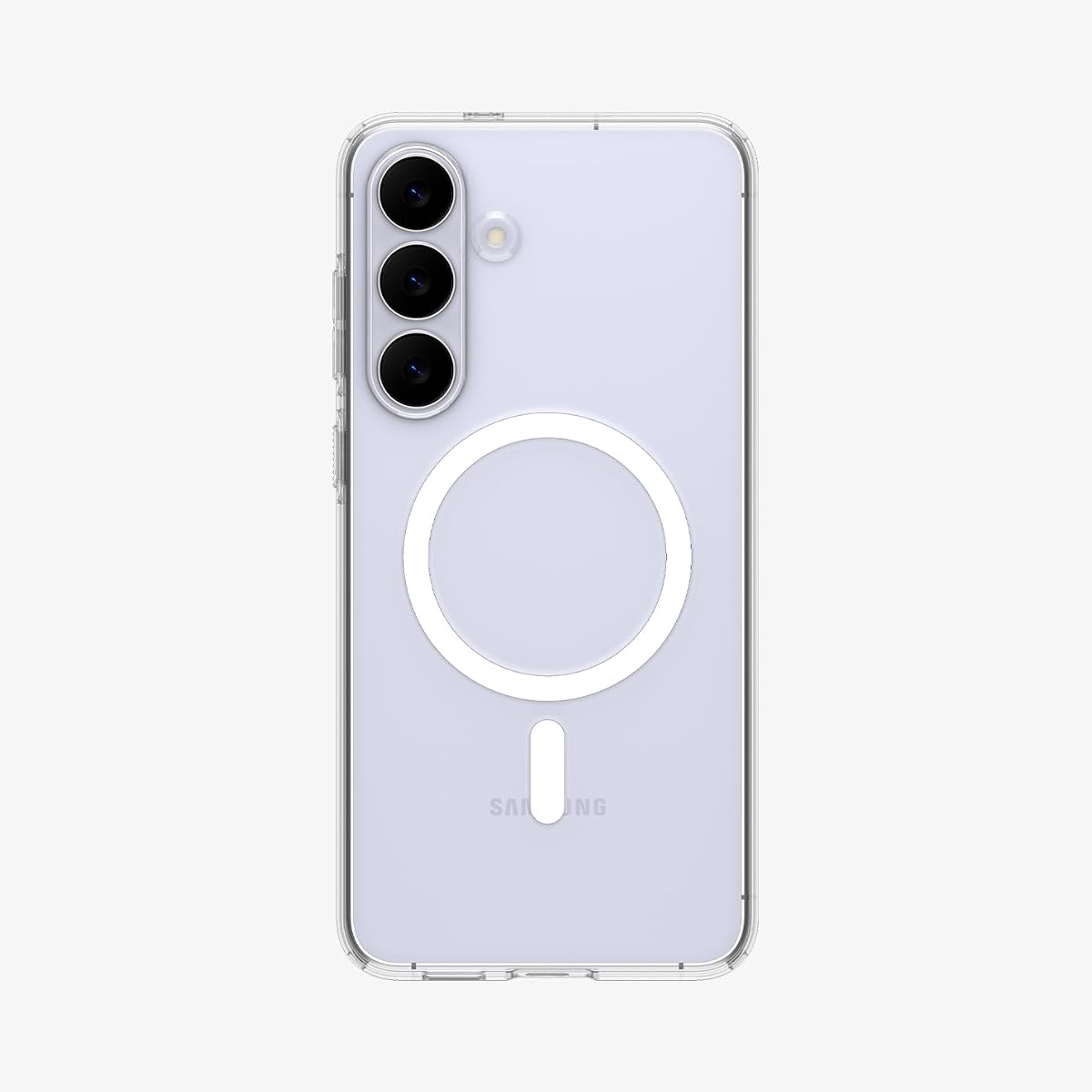 Spigen Crystal Flex MagFit diseñado para el estuche SSbeFE (2025) [Protección de grado militar] - Blanco transparente