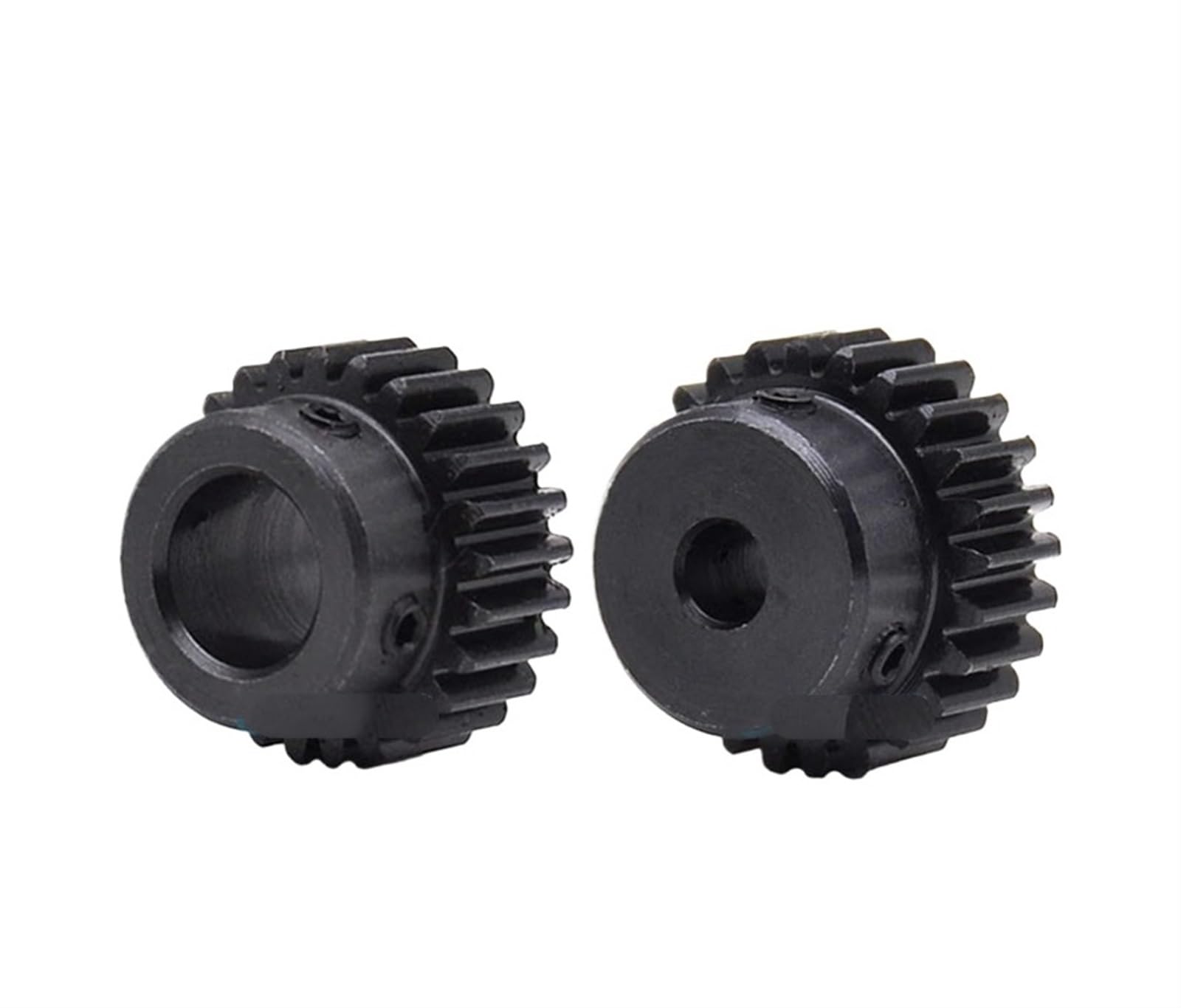 Bevel Gear Pinion Hardware Mechanical 1pcs 1Modulus Spur Gear 16 Teeth Metal Motor Pinion Convex Gear Rack Bore 4/5/6/6.35/7/8mm Transmission(5mm)