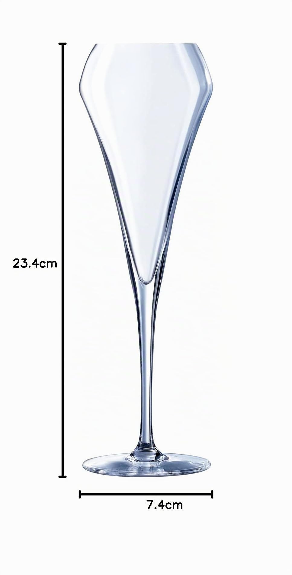 Chef & Sommelier ARC U1051 Open Up Sektkelch, Sektglas, 200ml, Krysta Kristallglas, transparent, 6 Stück