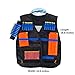 Bigib TAVEKI Tactical Vest Kit Compatible for Nerf Guns for Boys N-Elite Series with Foam Darts for Kids