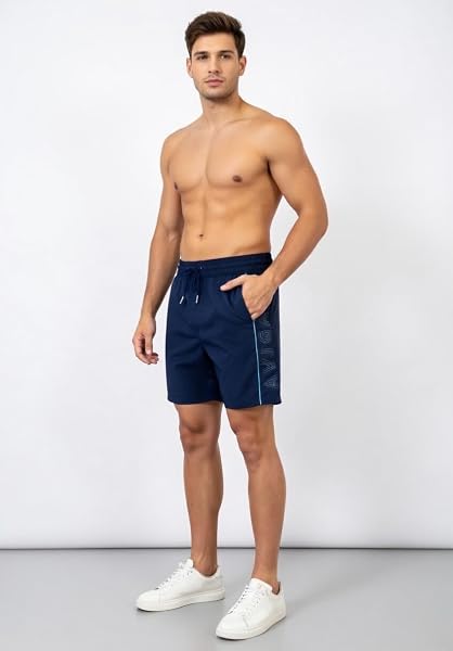 Navigare Boxer Mare Costume Uomo Pantaloncini da Bagno Anche in Taglie conformate H - 2