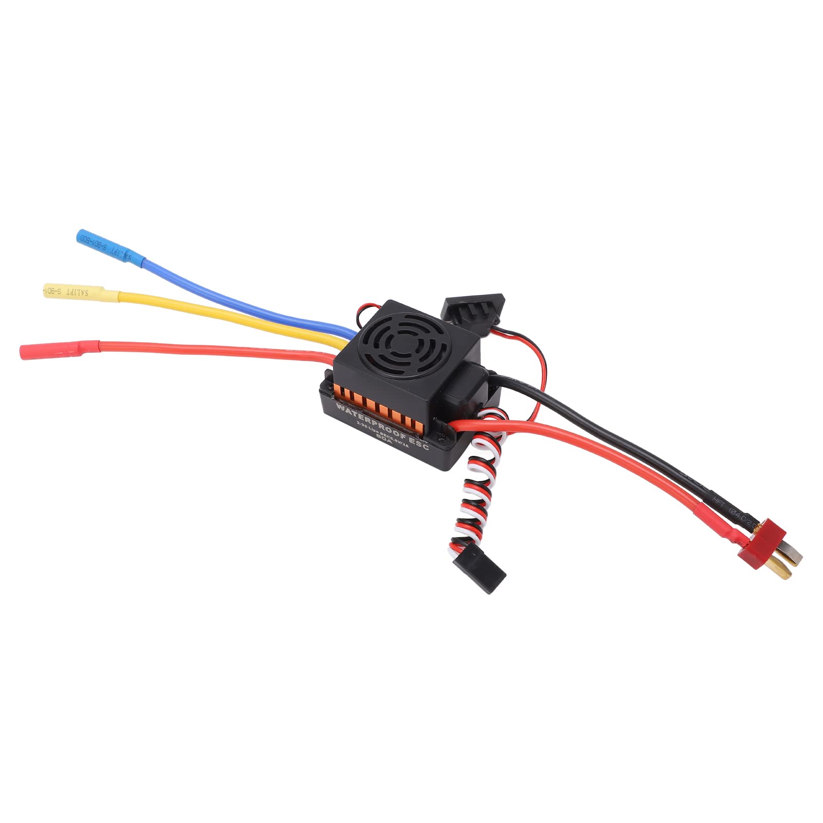 Generic ESC sans Balais Haute Performance 60A pour Voitures RC 1/10 1/12 /16, Conception étanche pour Les Compétitions de Course en Plein Air Generic ESC sans Balais Haute Performance 60A pour Voitures RC 1/10 1/12 /16, Conception étanche pour Les Compétitions de Course en Plein Air