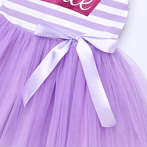 Baby Girls Crown Princess Striped 1st/2nd Birthday Cake Smash Tulle Tutu Dress Toddler Kids Outfit4