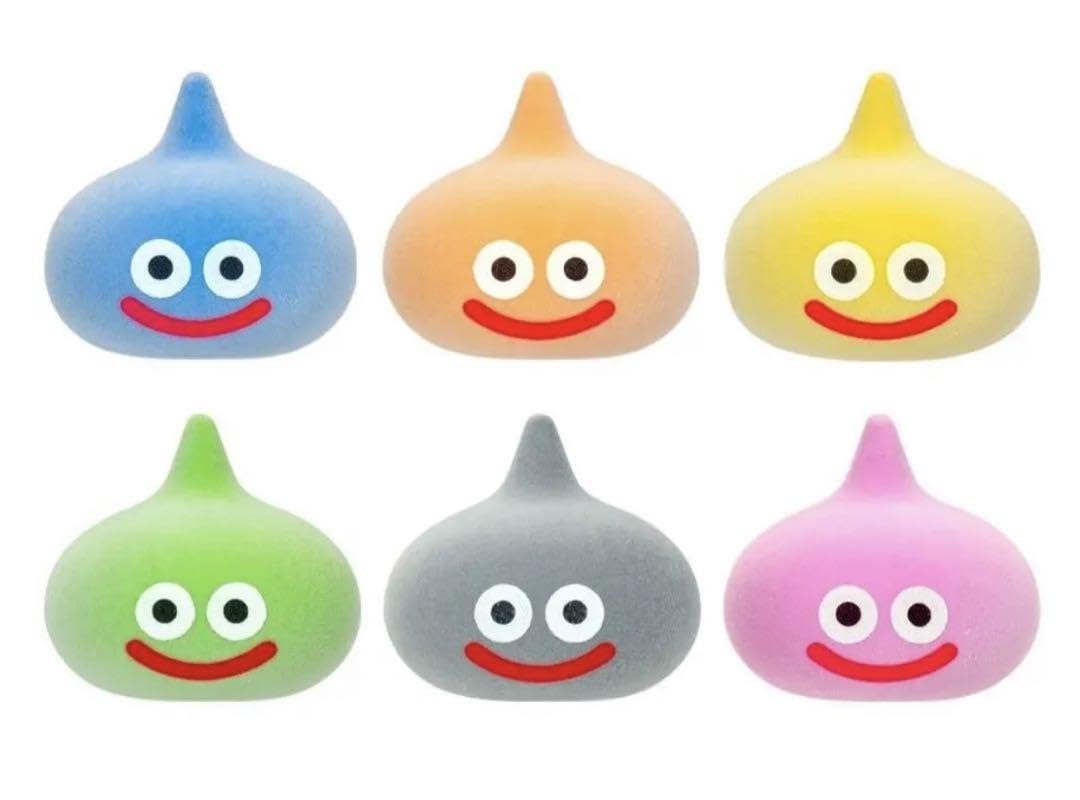 Amazon.co.jp: ドラク工 ふんわりフロッキーフィギュア スライムが