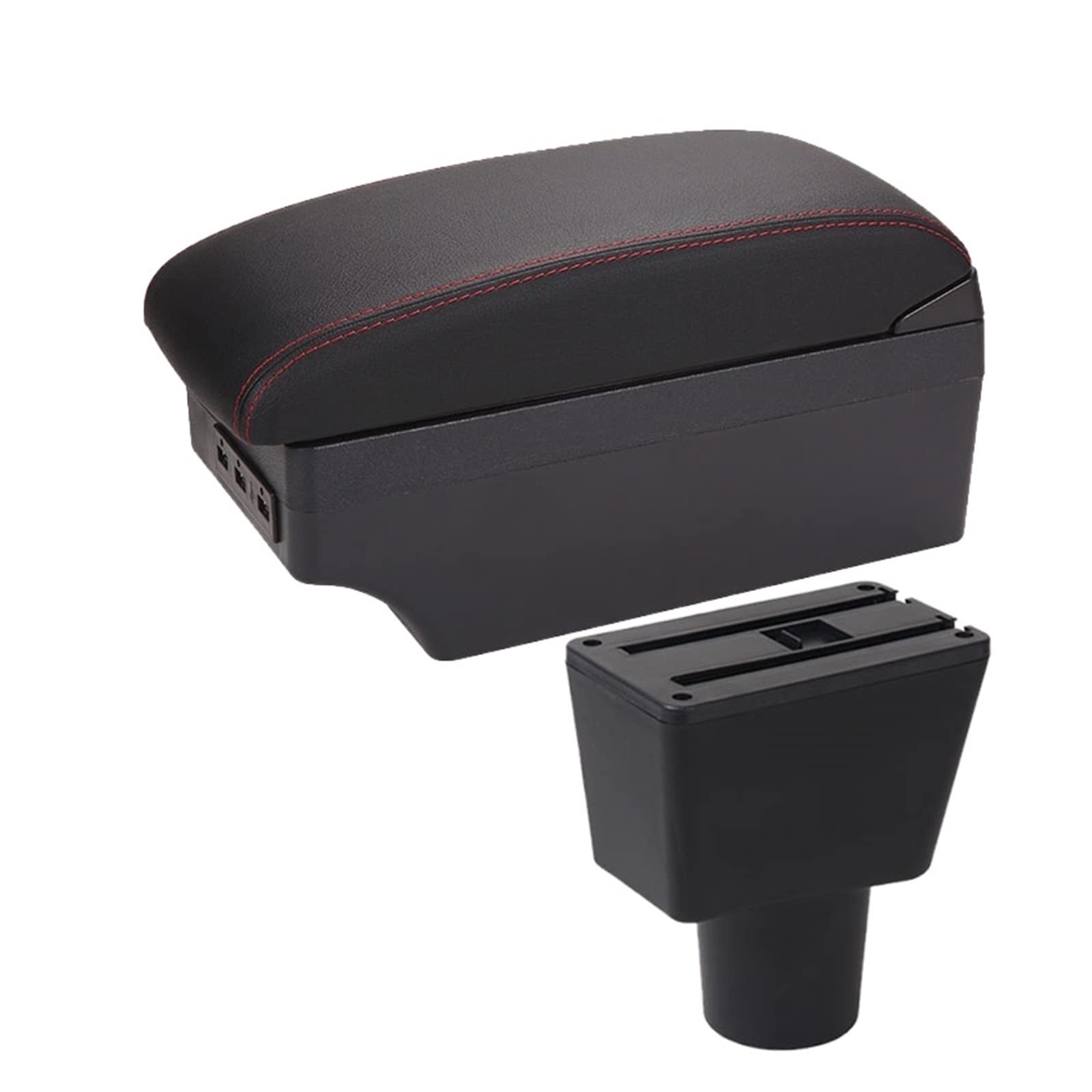 For LADA For XRAY Armrest Box Car Armrest Central Storage Box Retrofit Parts Car Accessories Interior Parts(A1 7USB)