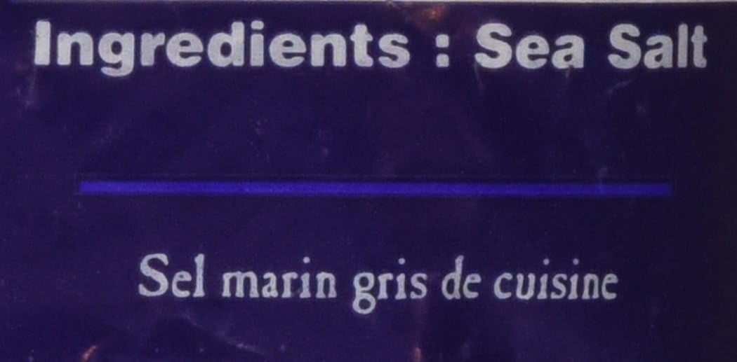 French coarse sea salt from Guerande Le Guerandais-gros sel de Guerande - 1000 gr