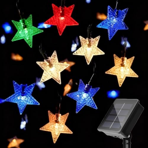 Twinkle Solar Star String