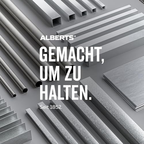 Image of Gah-Alberts 4 Lkreis Profile - Plastic - 1,000 x 22 x 4 mm Stainless Steel Appearance 485207.0