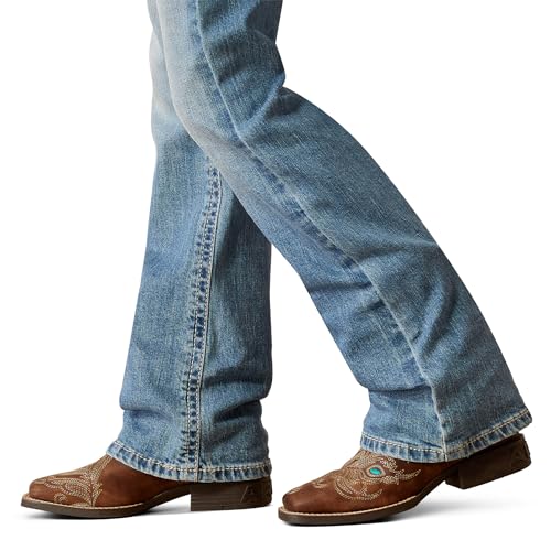 ARIAT Girls' Lydia Boot Cut Jeans3