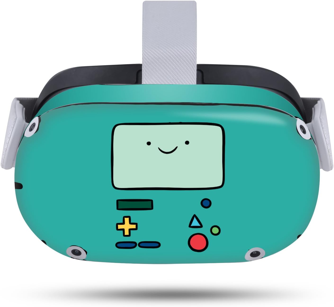 Head Case Designs Officially Licensed Adventure Time BMO Graphics Vinyl Sticker Skin Decal Cover Compatible with Meta Quest 2