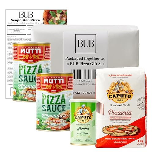 BUB Neapolitan Pizza Making Kit | Caputo Flour Mutti Sauce & Yeast