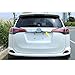 Rqing For Toyota RAV4 2016 2017 2018 Chrome Rear Trunk Lid Tail Gate Bottom Cover Trim