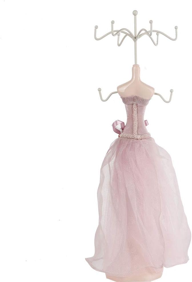 Fashion Jewelry Display Stand, Jewelry Rack, Dress Form Earring Necklace Ring Holder Stand, for Girls (Big Model)
