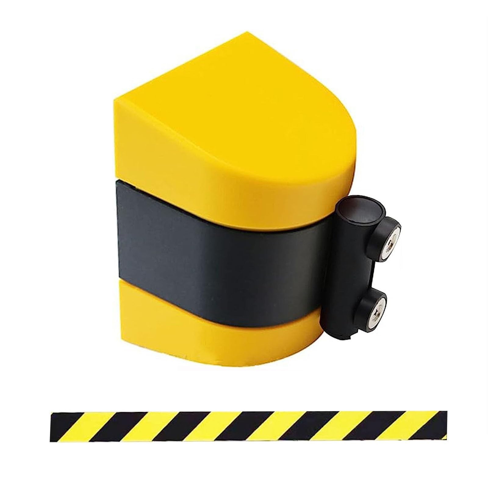 CAIFEXUE Attraction Retractable Belt Barrier, 2/3/5/10 M Retractable Wall Barrier for Area or Queue Crowd Control/a/10M(32Ft)