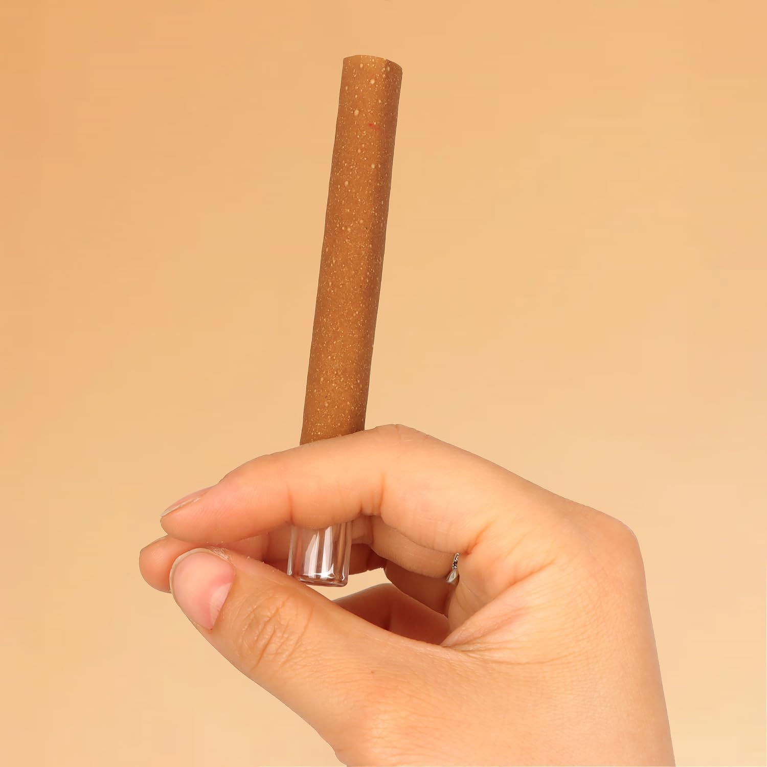 20 Pack Pre Rolled Cones With Glass Tips, King Size Pre Roll Tube Cone Rolling Papers with Glass Tipped