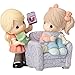 Precious Moments 162004 Where Would I be without You, Bisque Porcelain Figurine