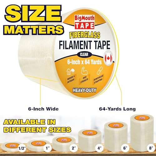 Image of Waterproof Patch Kit for Tent, Available in 6 Sizes, Boat Cover Repair Patch Tape, Used for Seam, Sealer, Vinyl Seat Cushion, 6-inch x 64-Yards