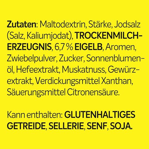 MAGGI Professional Sauce Hollandaise, vegetarisch, Ergiebigkeit von 6,5 Liter, 1er Pack (600g GastroBox)