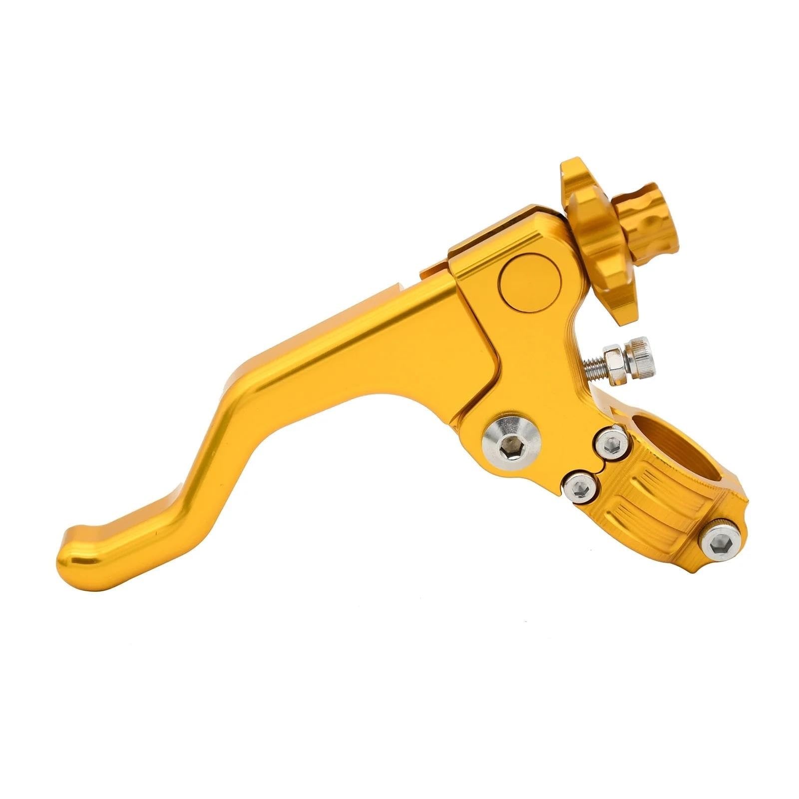 Foymgmspap Gold For Crf450x For Crf150f For Crf230f For Crf For 450X For Crf For 150F For Crf For 230F 2003-2017 Moto Short Clutch Lever Brake Clutch Grips Levers(Gold)