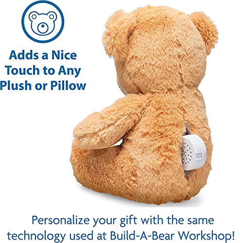 Voicegift 60 Second Multi-Message Voice Recorder, Record Custom Messages For Plush Toy, Stuffed Bear Toy, Baby Doll Toy, And Pillow (2 Pack) #TOP2