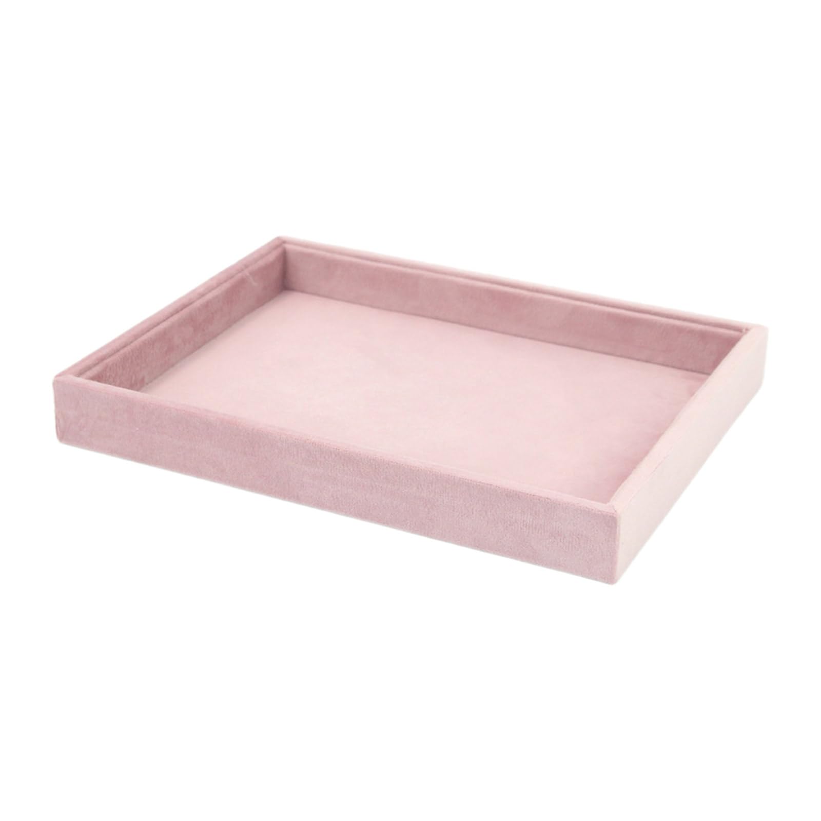 Luxury Jewelry Stand Jewelry Display Tray Storage Rack Velvet Fabric Display Shelf, フリーサイズ