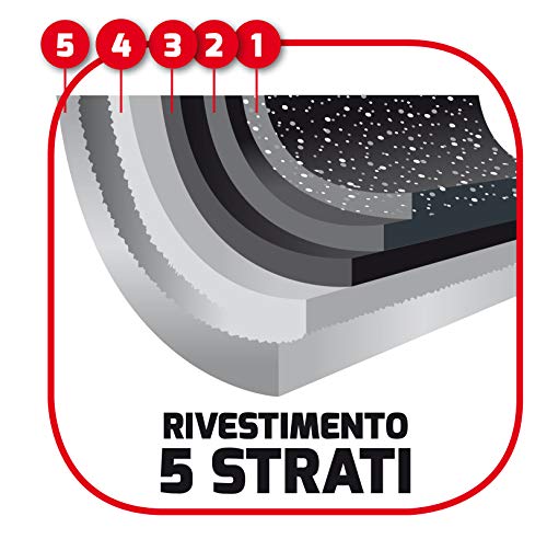 Cacerola de 28 cm Barazzoni Spa granítica extra ecológica premium con detalles de roble 4