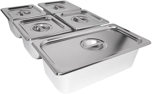 Miniatura 8 de ALDKitchen Máquina de fusión de chocolate Acero inoxidable Fondue de chocolate (5 tanques)