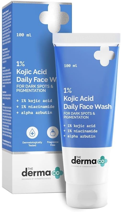 The Derma CoDaily Face Wash | with 1% Niacinamide & Alpha Arbutin | 3.38 Fl Oz (100ml)