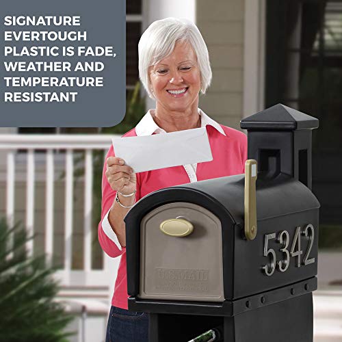 Step2 534299 Mailmaster Hudson Mailbox, Black #TOP3