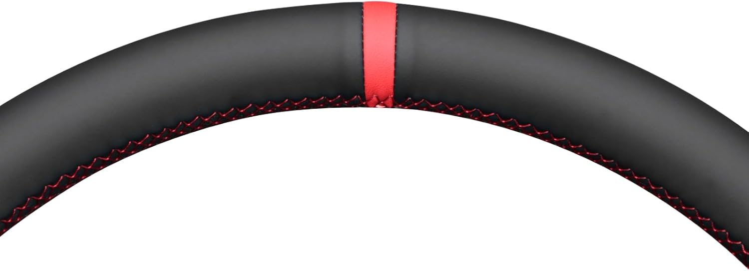 MEWANT Hand Stitched Steering Wheel Cover Wrap for Dodge Ram 1998-2002/Dodge Dakota SLT Sport R/T 1997-2004 Steering Wheel Accessories for Dodge Ram