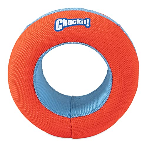 Chuckit! - Amphibious Roller - Verfolgungsspielzeug für Hunde - Unsinkbares Spielzeug, das auf der Wasseroberfläche schwimmt - Rad für Wasserspiele - Einheitsgröße - Durchmesser 10 cm