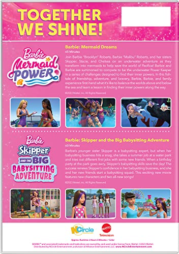 Barbie Double Feature DVD ideal para regalar 3