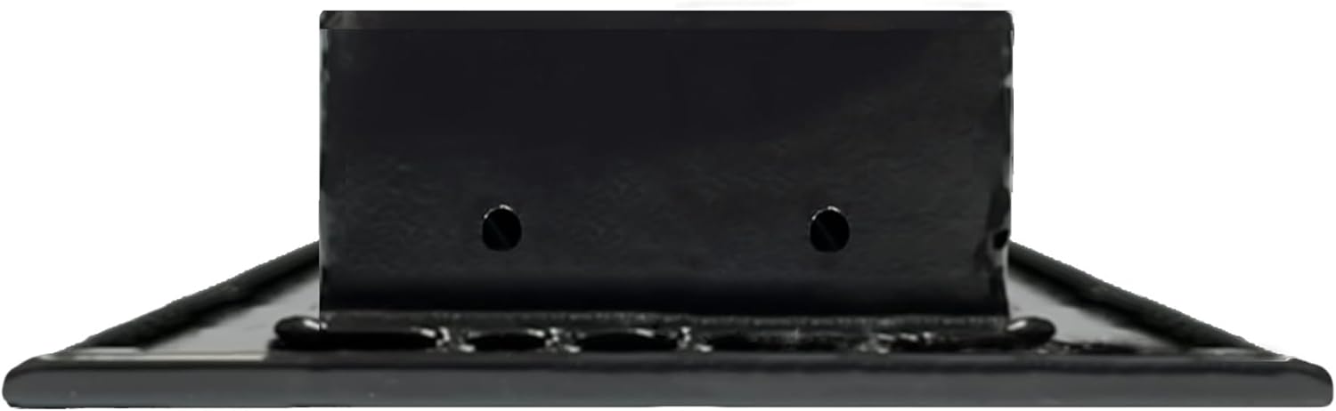 BUILDMART - 24" Linear Slot Diffuser - (2 Slot) Double Slot - Black Decorative Air Vent - Modern AC Vent Cover for Ceiling, Walls & Floors - Texas Buildmart