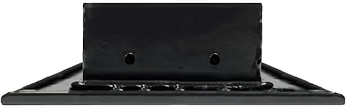Miniatura 3 de BUILDMART - Difusor de ranura lineal de 24" - (2 ranuras) doble ranura - Ventilación de aire decorativa negra - Cubierta de ventilación de CA