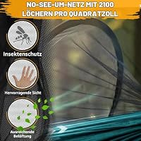 NATUREFUN Ultra-Light Reisecamping Hängematte Moskitonetz Hängematte | 300 kg Tragkraft, atmungsaktiv Schnelltrocknendes Fallschirm-Nylon | 2 Premium Karabiner, 2 Nylonschlingen inklusive – Ansicht 5
