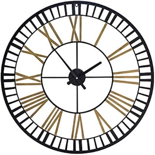 Amazon Brand - Umi 32 Inch Large Silent Wall Clock for Livingroom Modern Roman Numbera Clock, Battery Operated