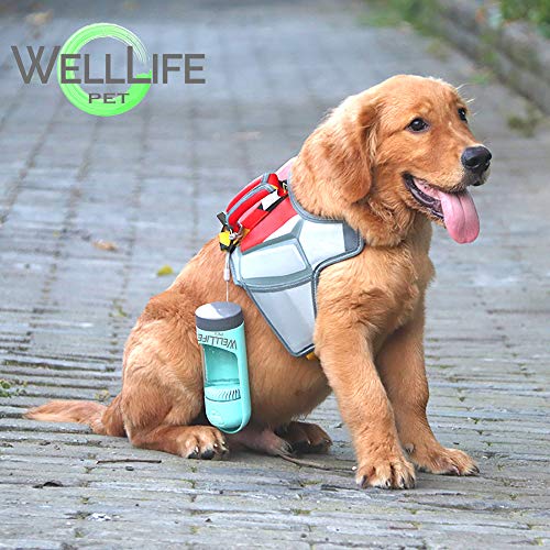 WELL LIFE PET - Dog Water Bottle Travel Bowl Portable Leak Proof Pet Water Dispenser Dog, Cat or Puppy, 10oz… - Image 5