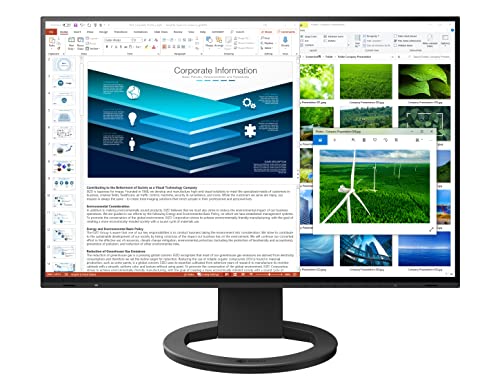 Eizo FlexScan EV2485-BK Moniteur HDMI USB 3.1 Type-C, DisplayPort Temps de réponse 5 ms Résolution 1920 x 1200 Noir