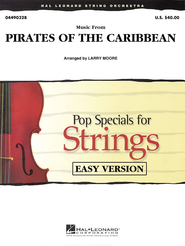 Music from Pirates of the Caribbean orchestre à cordes conducteur fini les partitions manquantes