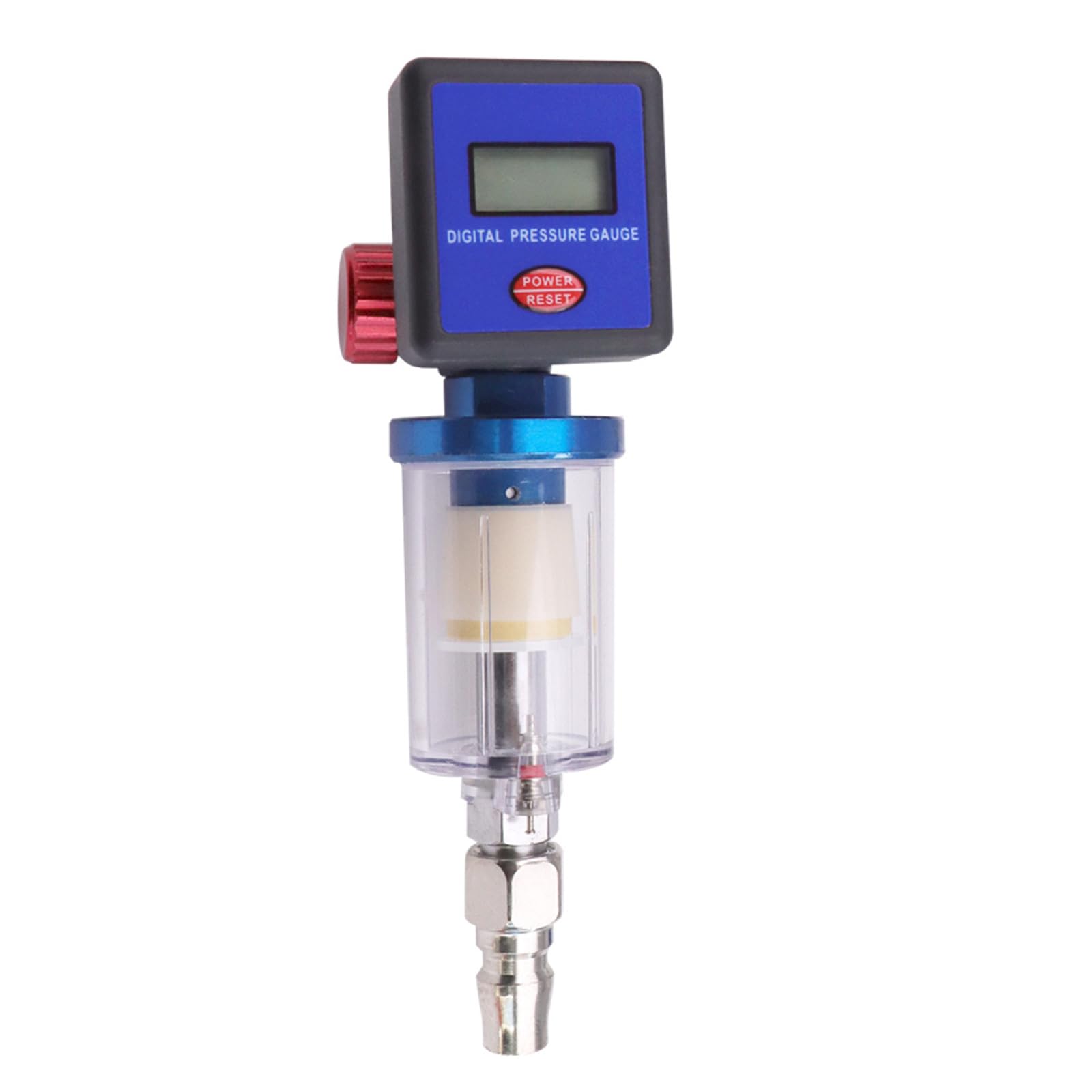 Multifunction Air Regulator Air Pressure Controls Meter with Oil Water Separator for Compressor Systems 1 / 4in Thread Spray Pressure Controls