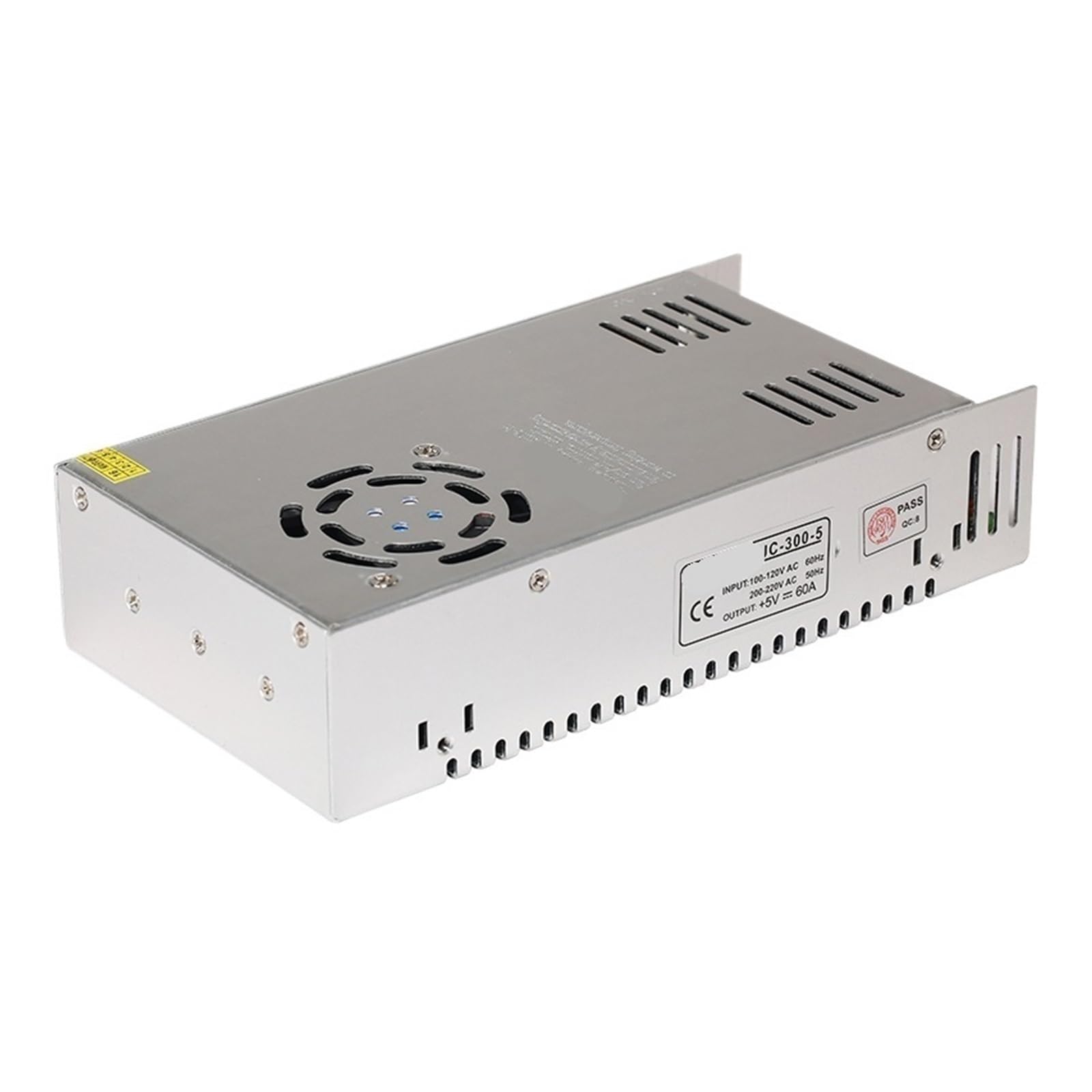 Alimentation 5V 60A 300W pour ruban LED WS2812B adaptateur AC 110-240V vers DC 5V