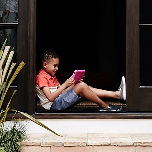 Image of Fire Kids Edition Tablet, 7 inch Display, 8 GB, Blue Kid-Proof Case (Previous Generation - 5th)