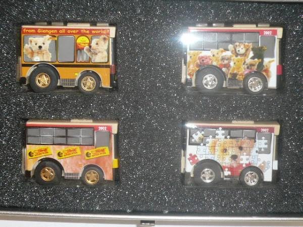 Amazon.co.jp: チョロQ シュタイフ テディベア バス 4台セット 箱無し