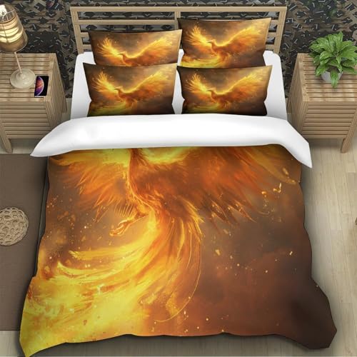 Housse de couette 260x220cm imprimée 3D Nuit au Clair de Lune
