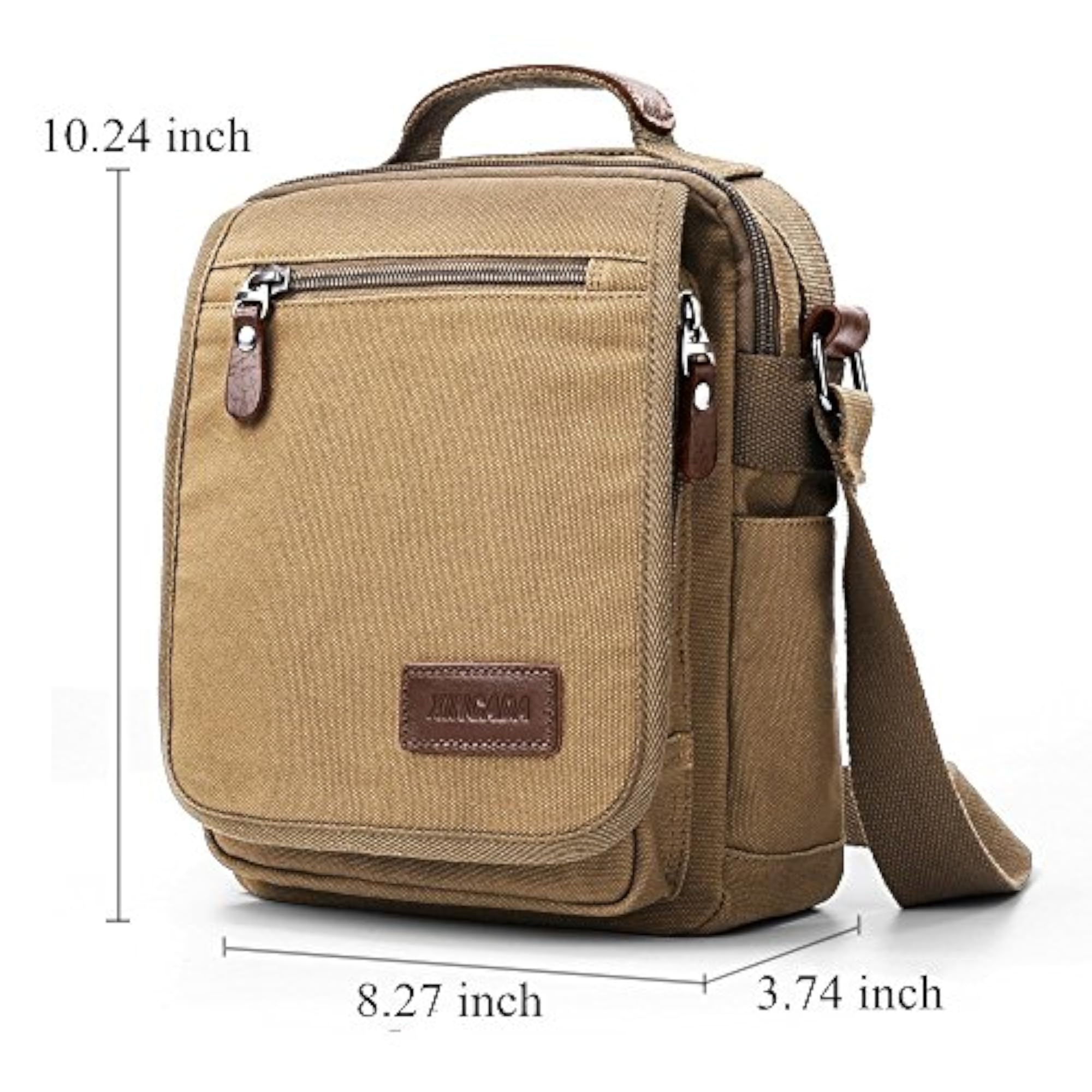 Canvas Messenger Bag for Business Travel